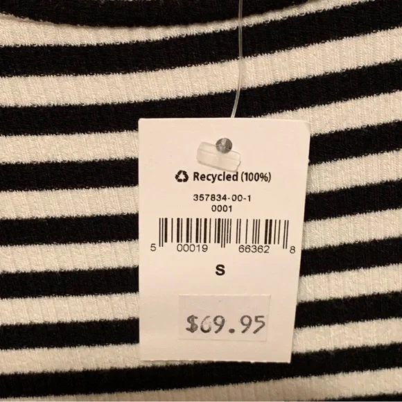 *NWT* GAP Striped Maxi/Midi Dress - Picture 11 of 12